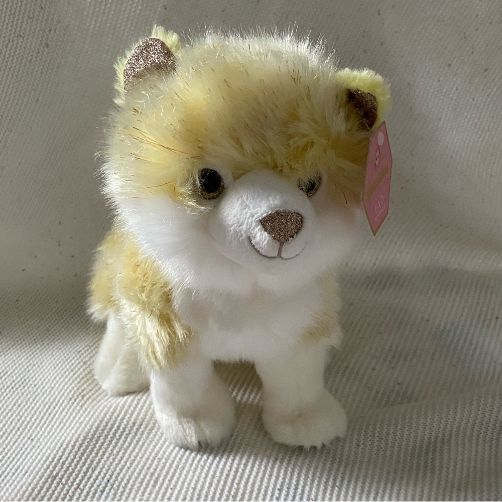FAO Schwarz dog plush